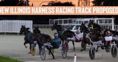 Harness racing at Hawthorne