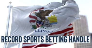 Record Illinois sports betting handle