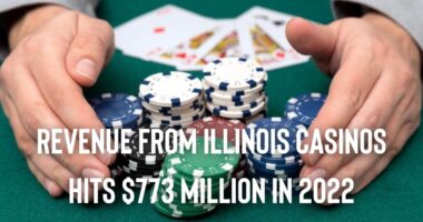 Illinois casino revenue in 2022 has nearly reached pre-pandemic levels after a significant declines in 2020 and 2021 due to COVID-19.