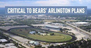 Churchill Downs closed Arlington Racecourse to avoid competing with its Rivers Casino. Now gambling may be coming to the site anyway.